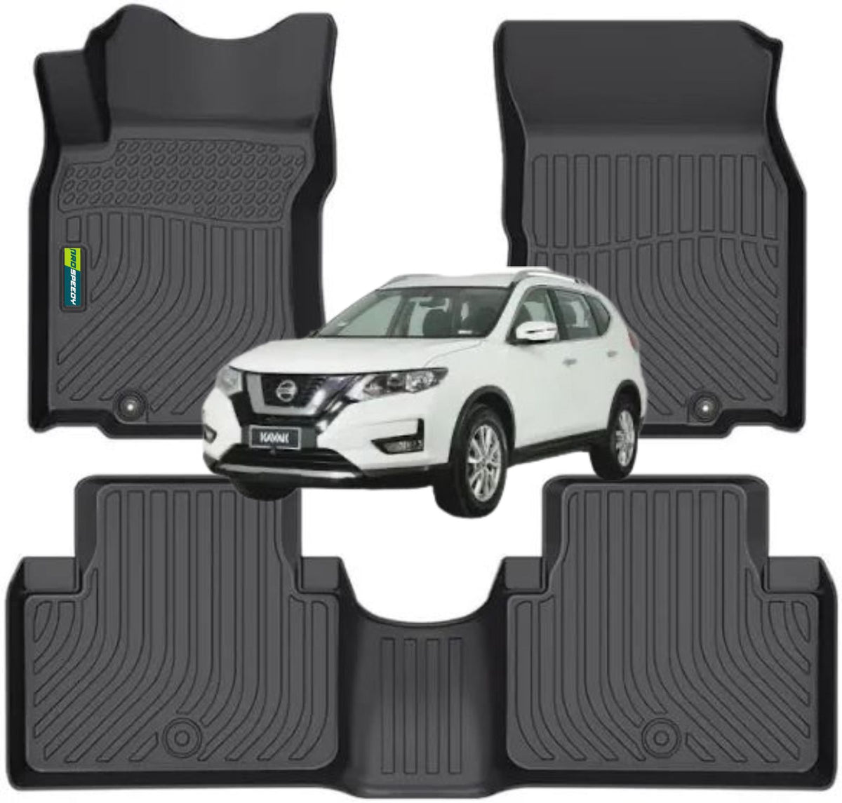 PISOS DE CALCE PERFECTO NISSAN XTRAIL 2014-2021/2022
