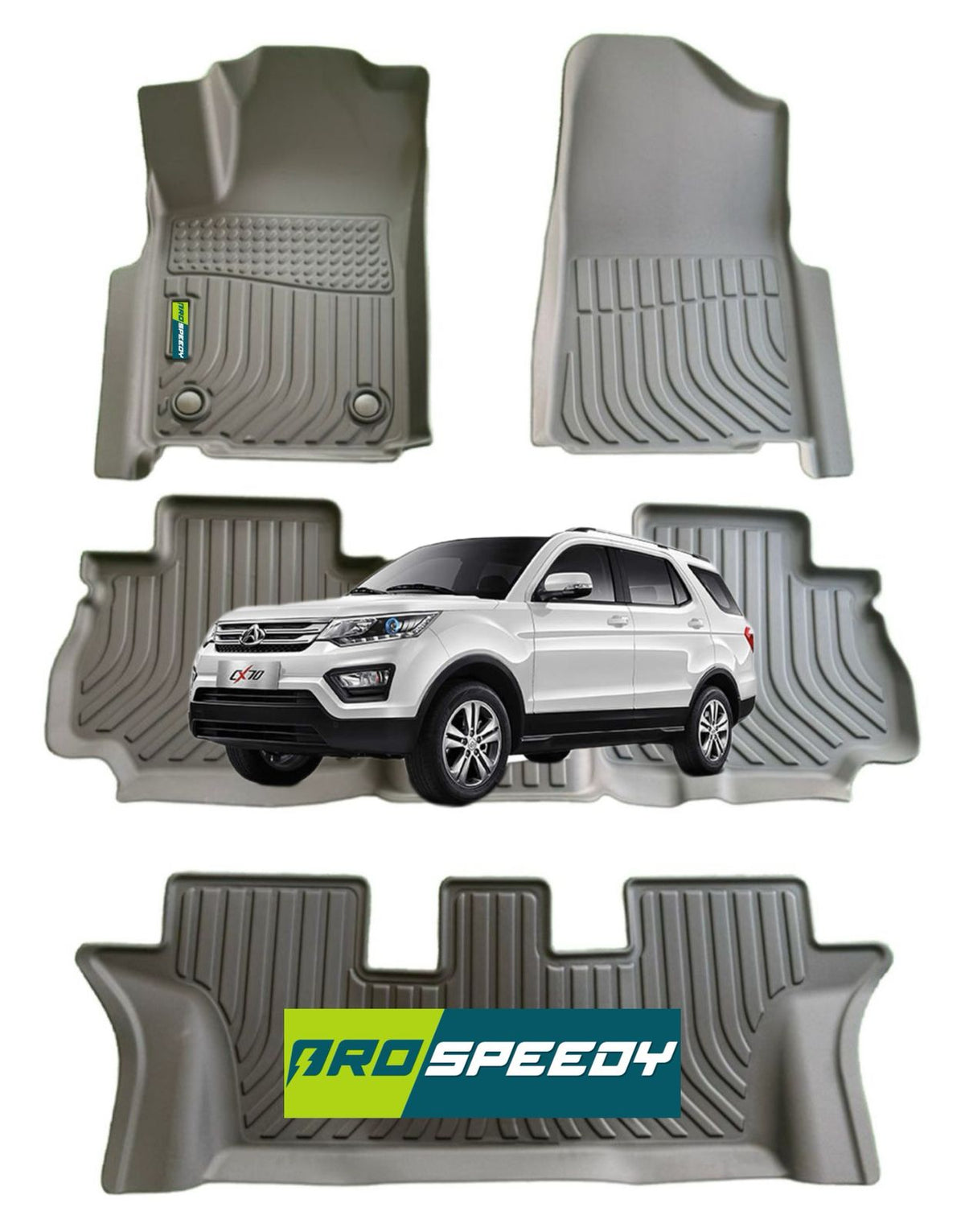 PISOS DE CALCE PERFECTO CHANGAN CX70 4PIEZAS