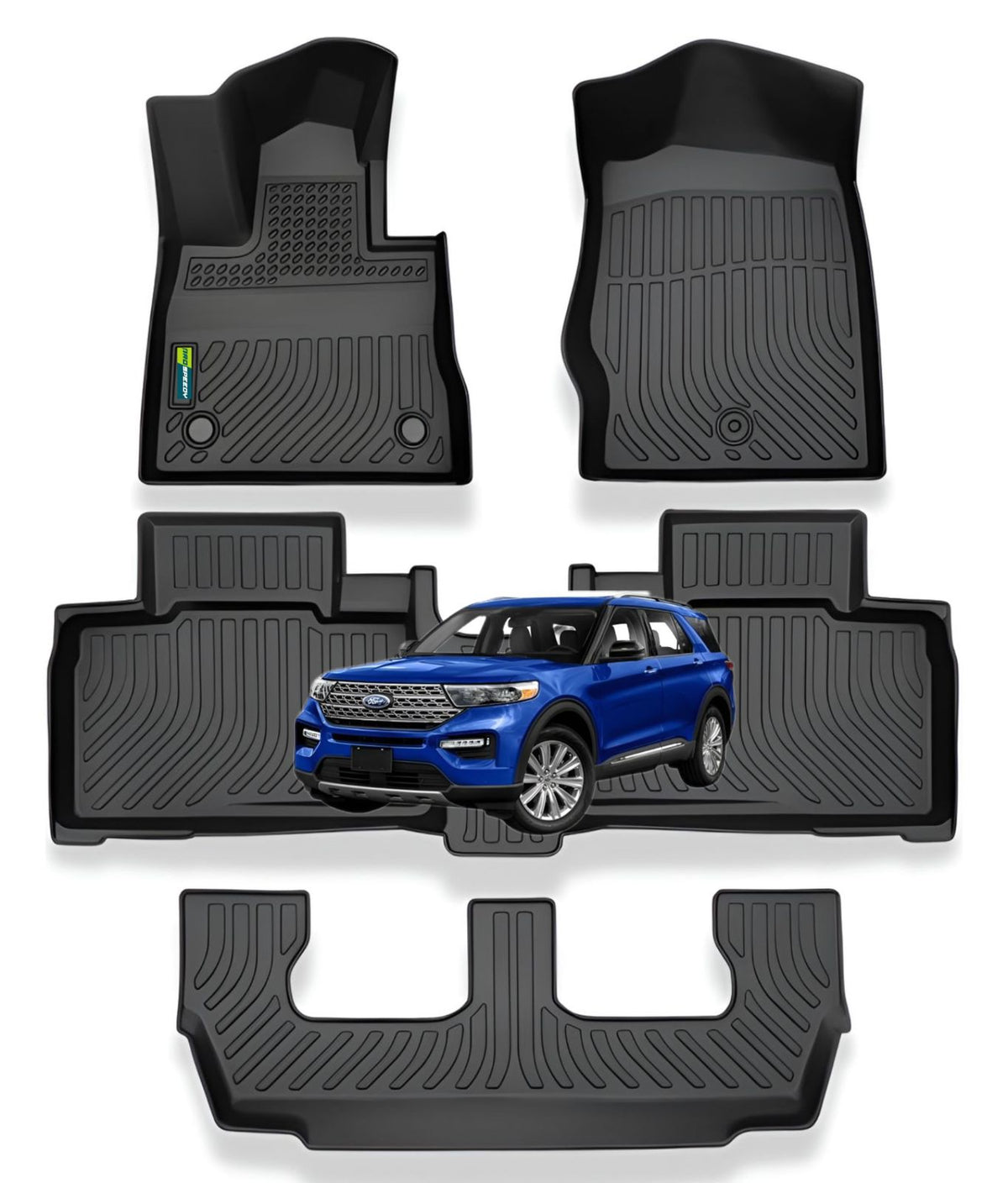 PISOS DE CALCE PERFECTO FORD EXPLORER 2020+ (4PIEZAS)