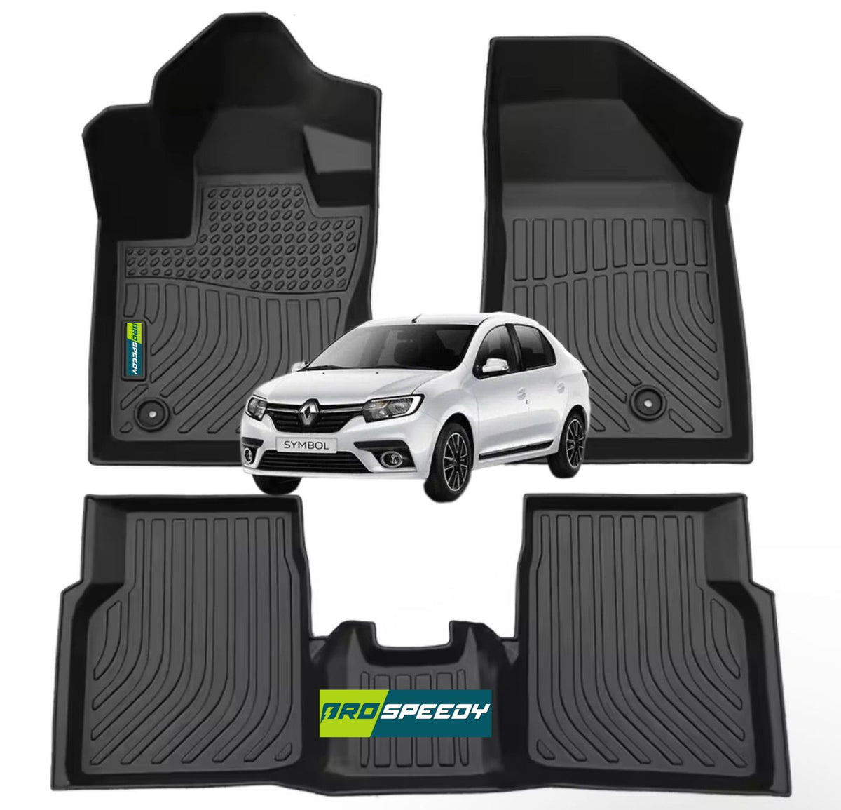 PISO DE CALCE PERFECTO RENAULT SYMBOL 2014+ 3PIEZAS
