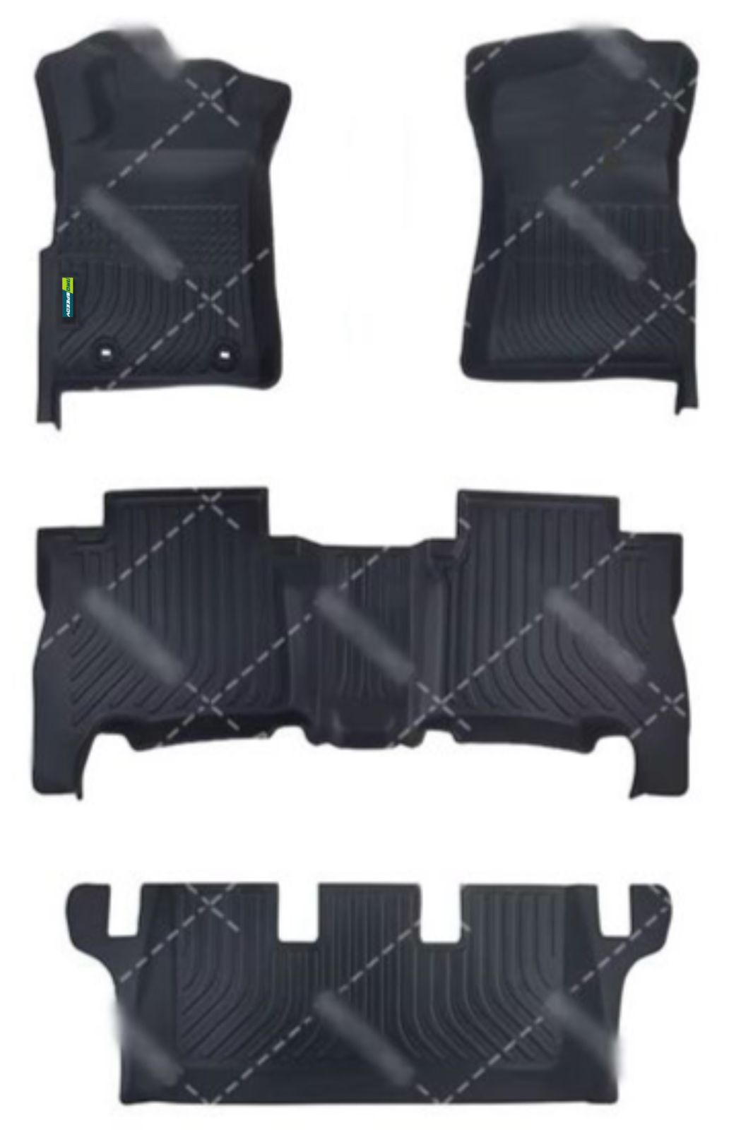 PISOS DE CALCE PERFECTO TOYOTA FORTUNER 2005-2014 4PIEZAS