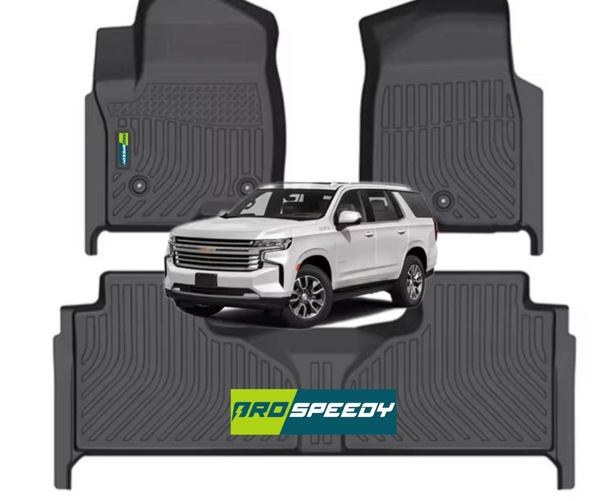 PISOS DE CALCE PERFECTO CHEVROLET TAHOE 2021+ 3PIEZAS