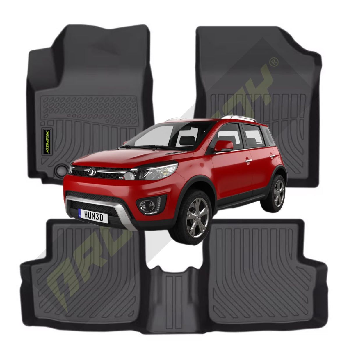 PISOS DE CALCE PERFECTO GREATWALL HAVAL M4 2012-2016 3PIEZAS