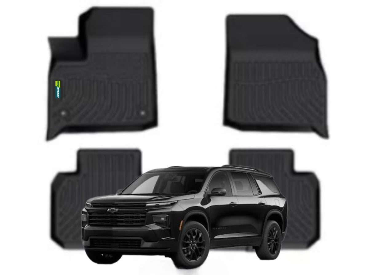 PISOS DE CALCE PERFECTO CHEVROLET TRAVERSE 2018+ 3PIEZAS