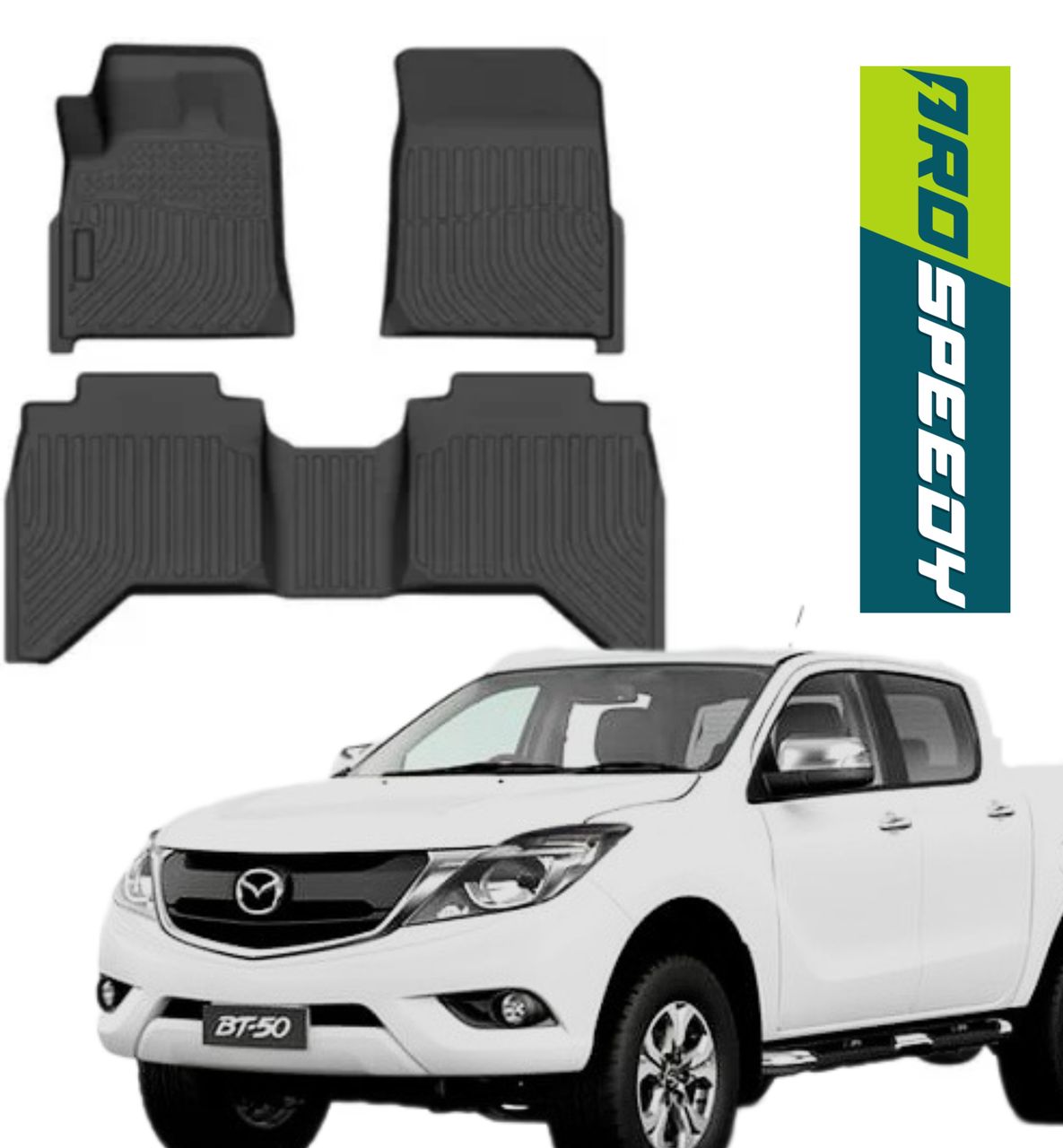PISOS DE CALCE PERFECTO MAZDA BT50 2013-2021