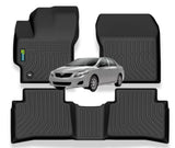 PISOS DE CALCE PERFECTO TOYOTA COROLLA 2008-2013 3PIEZAS