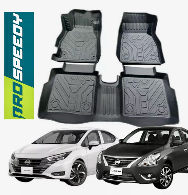 PISOS DE CALCE PERFECTO NISSAN VERSA 2020+ (NEW VERSA) 3PIEZAS