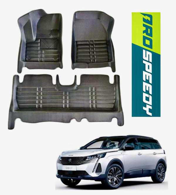 PISOS DE CALCE PERFECTO PEUGEOT 5008 2018-2024 3PIEZAS