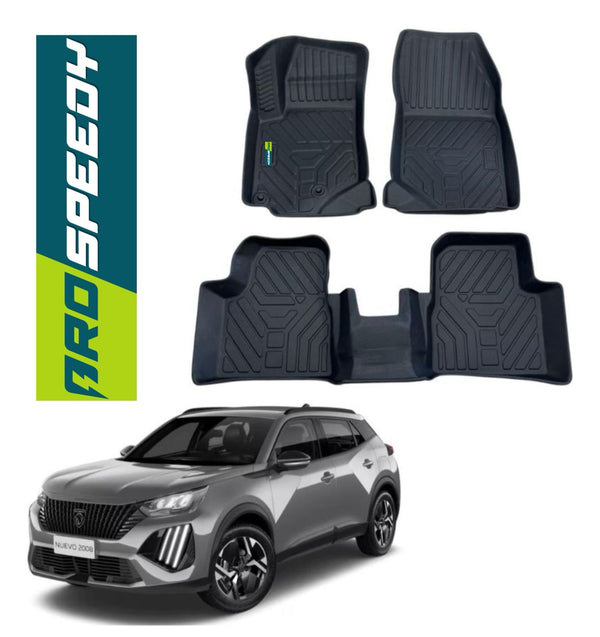 PISOS DE CALCE PERFECTO PEUGEOT 2008 2020-2024 3PIEZAS
