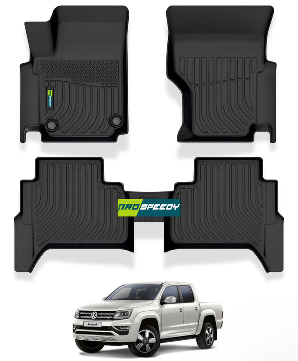 PISOS DE CALCE PERFECTO VOLKSWAGEN AMAROK CON PORTAVASO