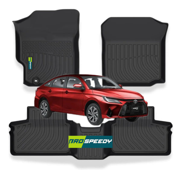 PISOS DE CALCE PERFECTO TOYOTA YARIS 2023+