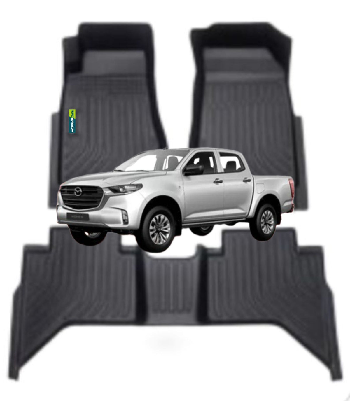 PISOS DE CALCE PERFECTO MAZDA BT50 2022+ 3PIEZAS