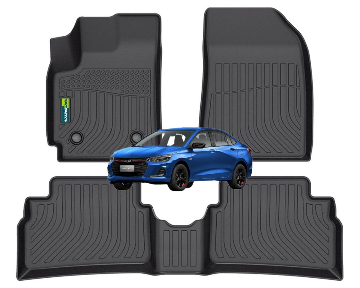 PISOS DE CALCE PERFECTO CHEVROLET ONIX SEDAN 2020+ 3PIEZAS