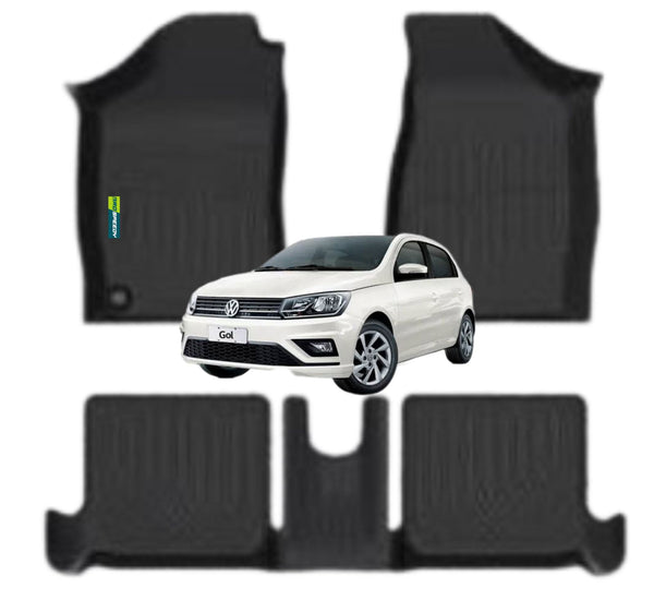 PISOS DE CALCE PERFECTO VOLKSWAGEN GOL 2017+ 3PIEZAS