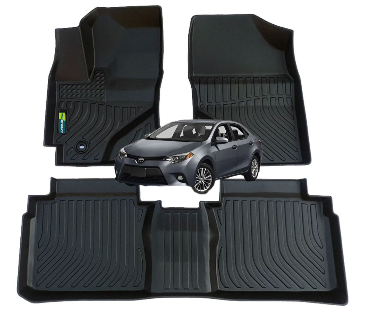 PISOS DE CALCE PERFECTO TOYOTA COROLLA 2014-2019