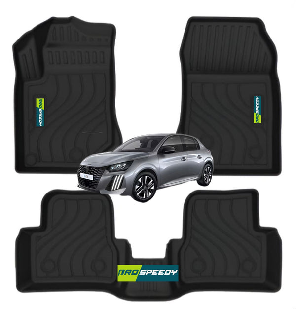 PISO DE CALCE PERFECTO PEUGEOT 208 NEW 2021-2024 3PIEZAS