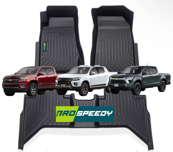 PISOS DE CALCE PERFECTO CHEVROLET COLORADO 2015+ 3PIEZAS