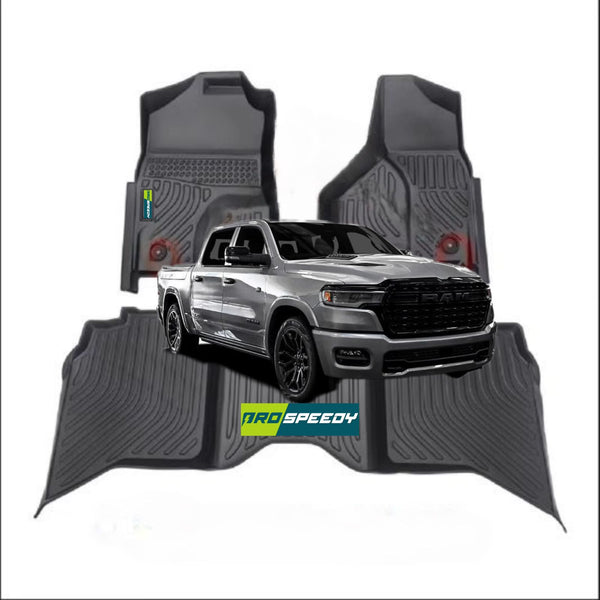 PISOS DE CALCE PERFECTO DODGE RAM 1500 2500 3500 AÑO 2008+ CON CAMELLO SIN CONSOLA