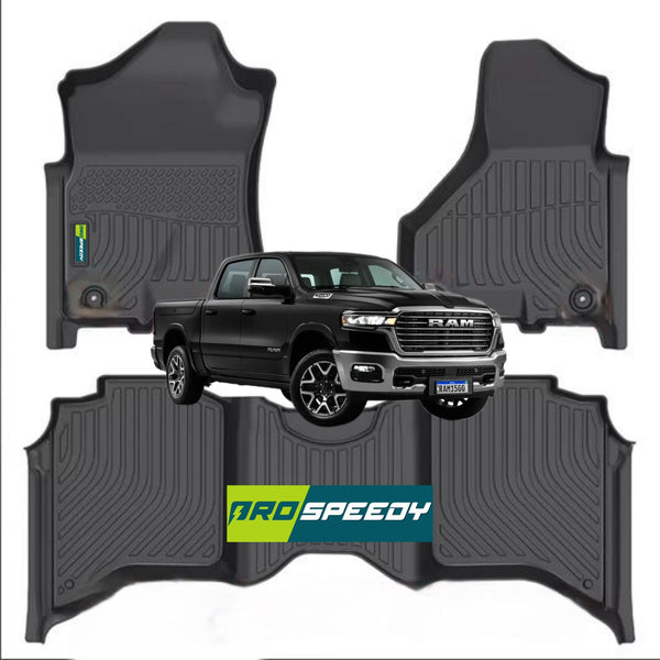PISOS DE CALCE PERFECTO DODGE RAM 1500 2500 3500 AÑO 2008+ CON CAMELLO CON CONSOLA