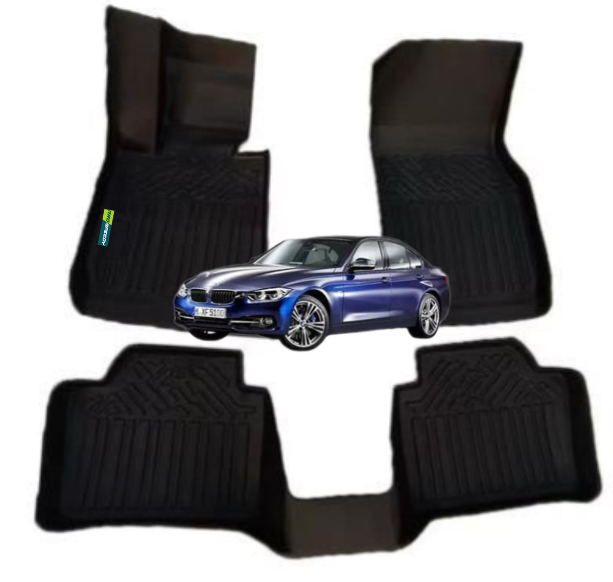 PISOS DE CALCE PERFECTO BMW 5 G30 2017+ 3PIEZAS