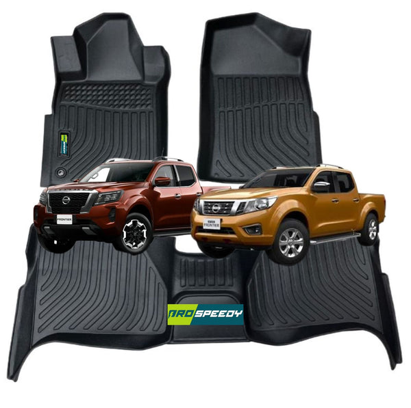 PISOS DE CALCE PERFECTO NISSAN NAVARA NP300 2015+ 3PIEZAS