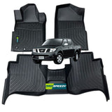 PISOS DE CALCE PERFECTO NISSAN NAVARA FRONTIER 2008-2015 3PIEZAS