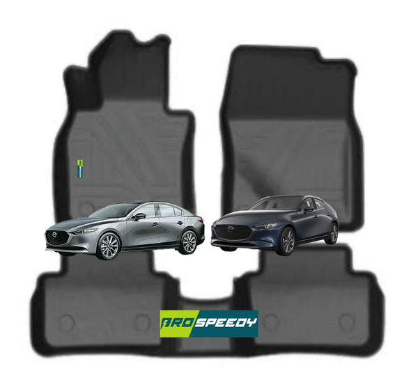PISOS DE CALCE PERFECTO MAZDA 3 2019+ 3PIEZAS