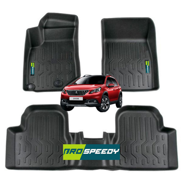 PISOS DE CALCE PERFECTO PEUGEOT 2008 2014-2018 3PIEZAS