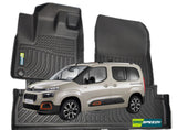 PISOS DE CALCE PERFECTO CITROEN BERLINGO MULTISPACE 2019+ 3PIEZAS