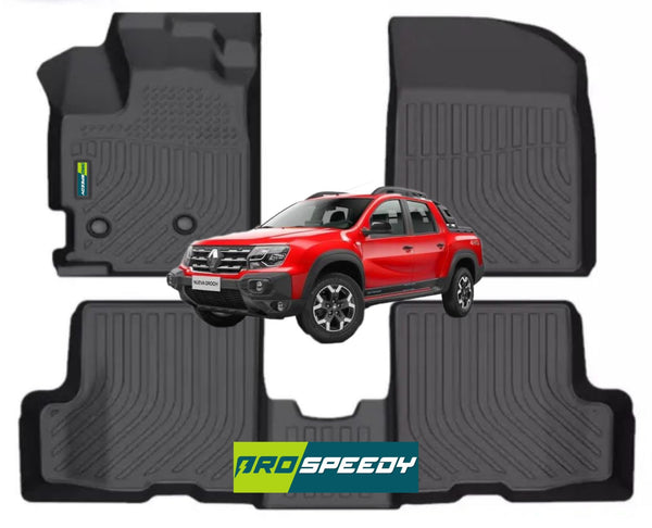 PISOS DE CALCE PERFECTO RENAULT OROCH 3PIEZAS APLICA PARA TODOS LOS AÑOS