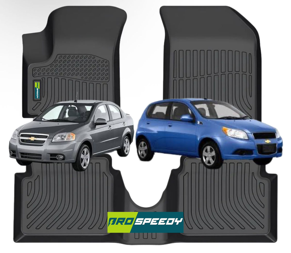 PISOS DE CALCE PERFECTO CHEVROLET AVEO 2006-2019