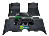 PISOS DE CALCE PERFECTO FORD BRONCO WILDTRAK 3PIEZAS APLICA PARA TODOS LOS AÑOS