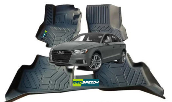 PISOS DE CALCE PERFECTO AUDI A3 2015-2020 4 Y 5 PUERTAS 3PIEZAS