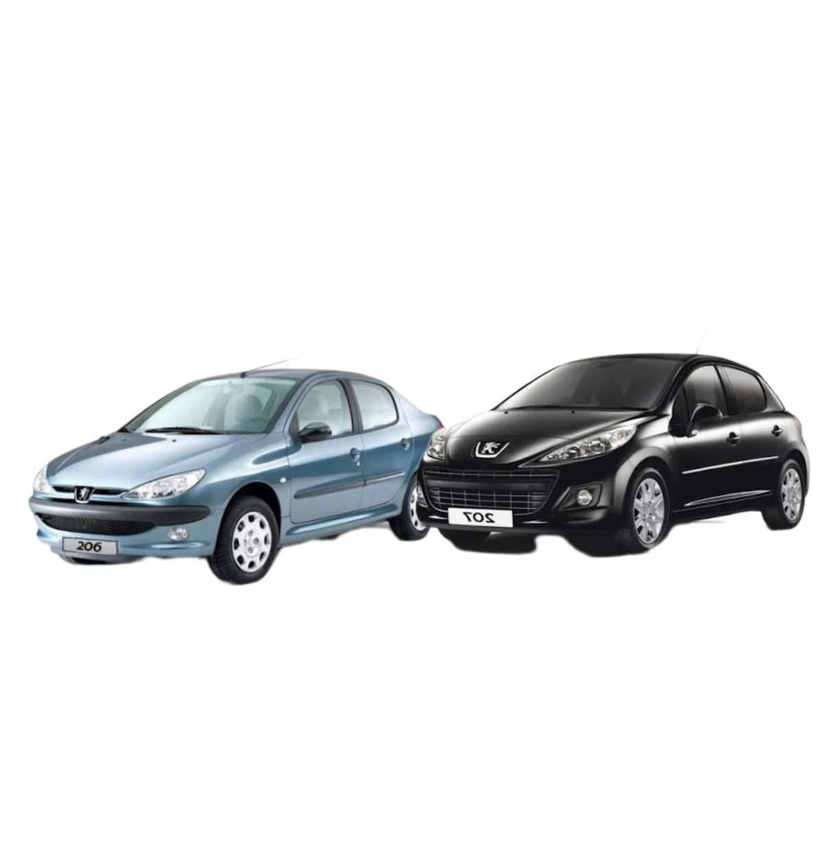 PISOS DE CALCE PERFECTO PEUGEOT 206 207 2009-2014 3PIEZAS