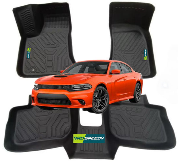 PISOS DE CALCE PERFECTO DODGE CHARGER 2011+ 3PIEZAS