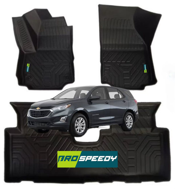 PISOS DE CALCE PERFECTO CHEVROLET EQUINOX 2018-2022 3PIEZAS
