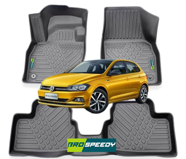 PISOS DE CALCE PERFECTO VOLKSWAGEN POLO 2017+ 3PIEZAS