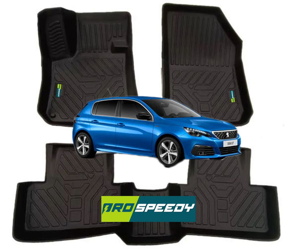 PISOS DE CALCE PERFECTO PEUGEOT 308 2014-2021 3PIEZAS