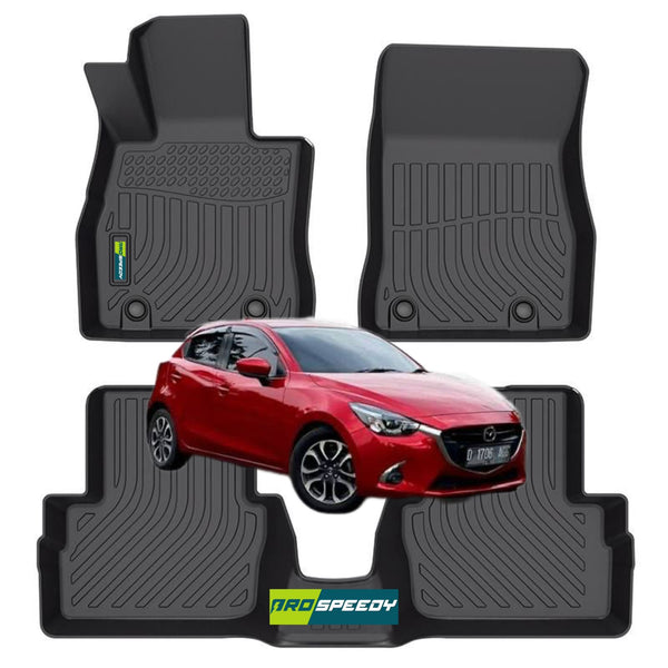 PISOS DE CALCE PERFECTO MAZDA 2 2015+ 3PIEZAS