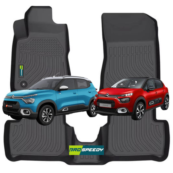 PISOS DE CALCE PERFECTO CITROEN C3 2016-2023 3PIEZAS