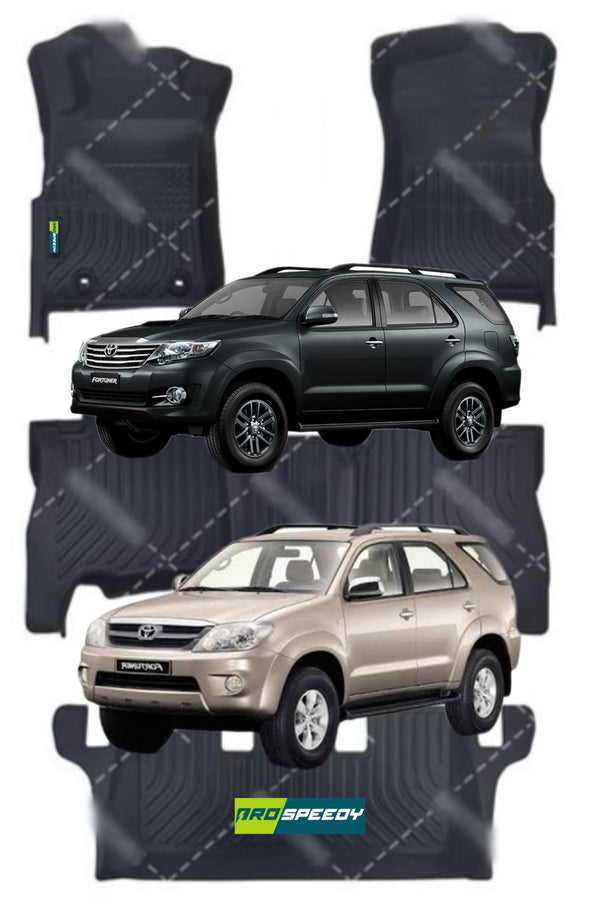 PISOS DE CALCE PERFECTO TOYOTA FORTUNER 2005-2014 4PIEZAS