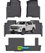 PISOS DE CALCE PERFECTO CHEVROLET TAHOE 2021+ 4PIEZAS