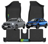 PISOS DE CALCE PERFECTO VOLKSWAGEN SAVEIRO CROSS 2016+ 3PIEZAS