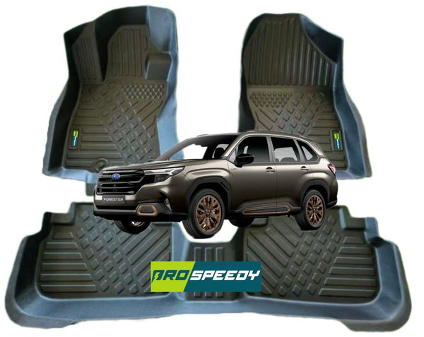 PISOS DE CALCE PERFECTO SUBARU FORESTER 2019-2024 3PIEZAS