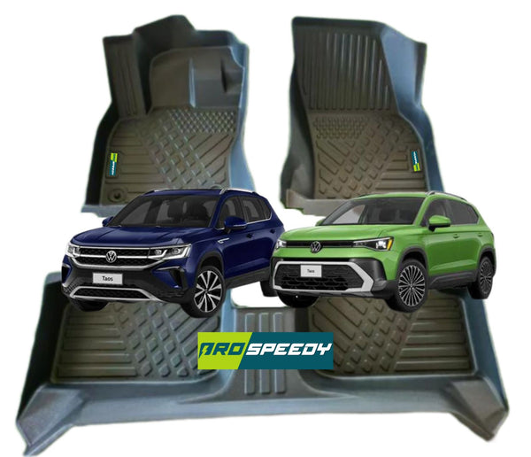 PISOS DE CALCE PERFECTO VOLKSWAGEN TAOS 3PIEZAS