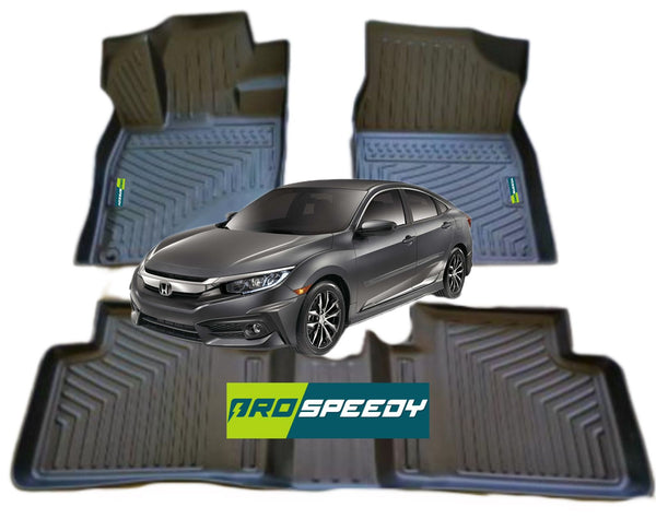 PISOS DE CALCE PERFECTO HONDA CIVIC 2017-2021 3PIEZAS