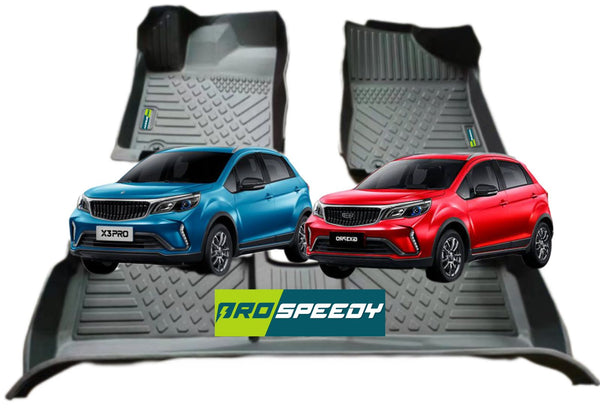 PISOS DE CALCE PERFECTO GEELY GX3 X3PRO 3PIEZAS