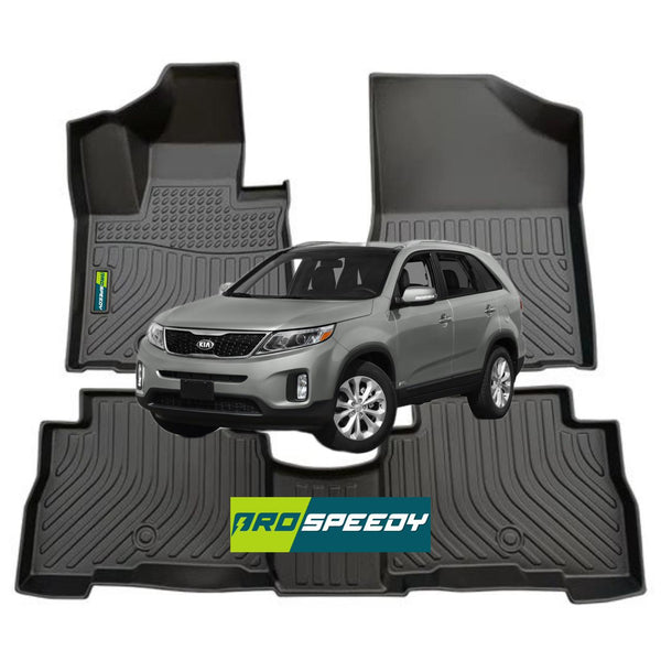 PISOS DE CALCE PERFECTO KIA SORENTO 2011-2015 3PIEZAS