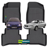 PISOS DE CALCE PERFECTO TOYOTA COROLLA 1998-2002 3PIEZAS