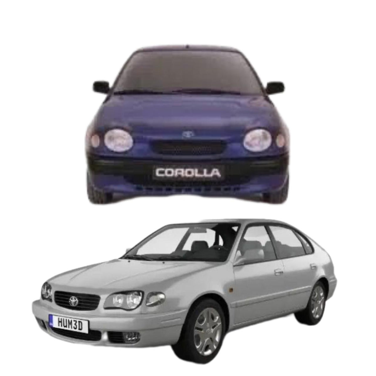 PISOS DE CALCE PERFECTO TOYOTA COROLLA 1998-2002 3PIEZAS
